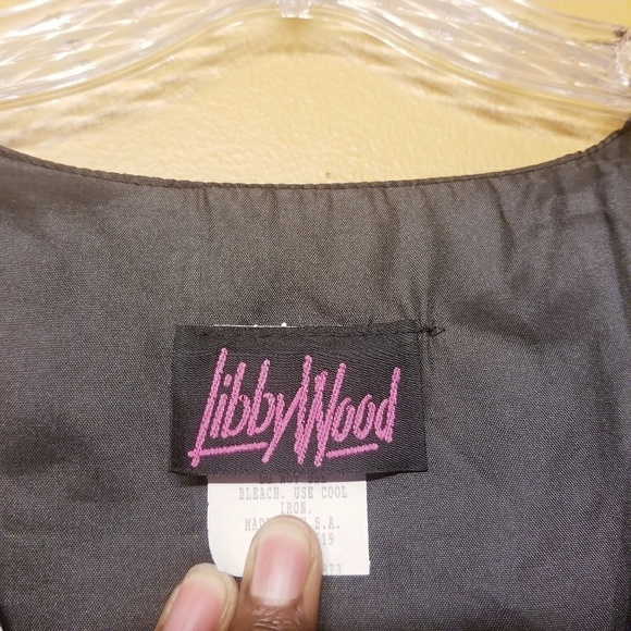 Libby Wood | Women's Vintage Multicolor American Live Vest (Size Medium) - Picture 2 of 8